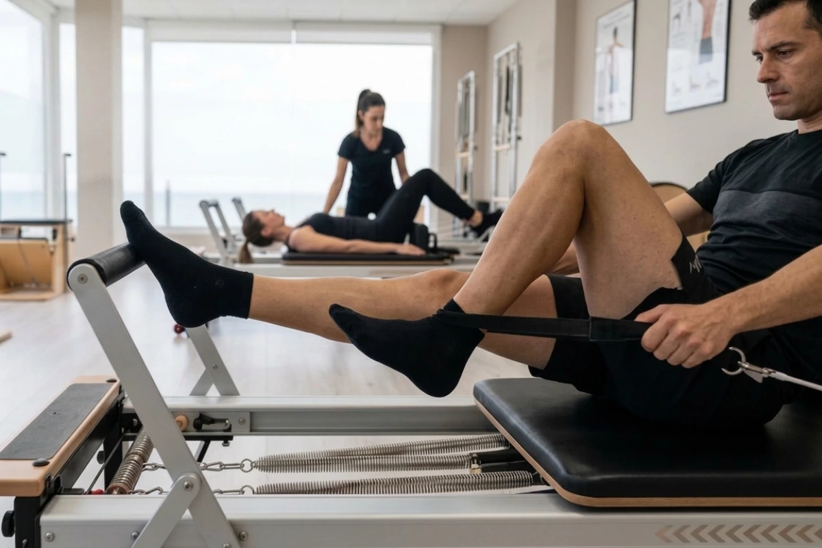 pilates con máquinas para corredores